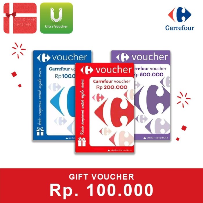 HEMAT Paket Belanja Carrefour & Transmart Rp.100.000