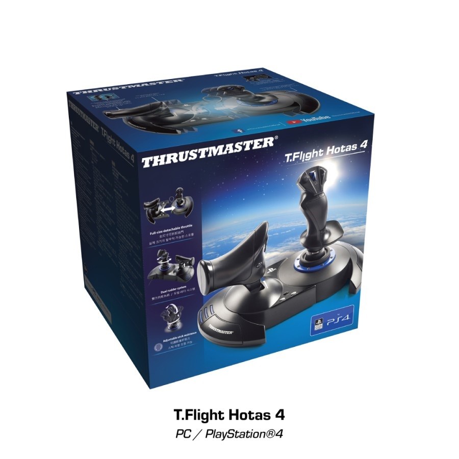 Thrustmaster T-Flight Hotas 4 PS4 or PC - Black