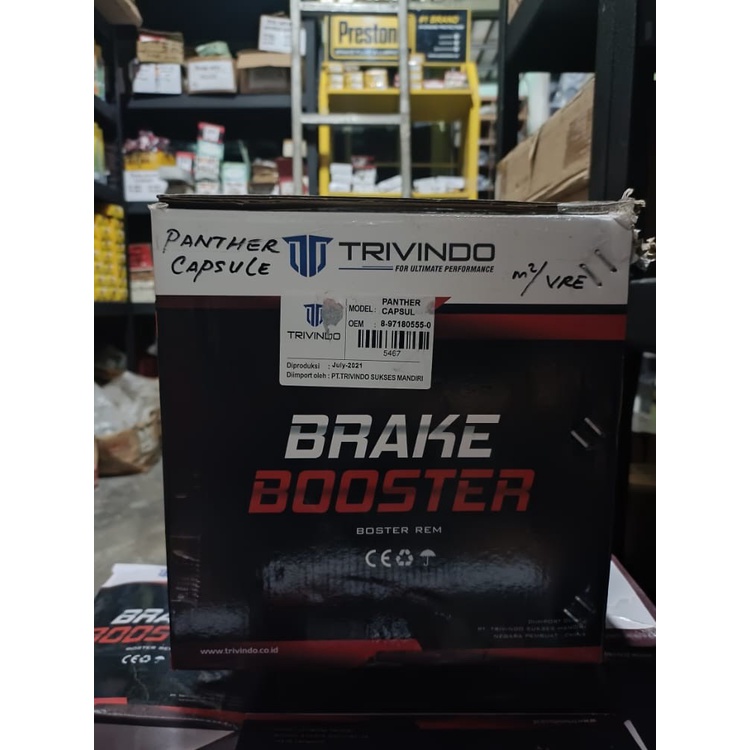 Brake booster booster rem Isuzu Panther Capsul 8-97180555-0 Trivindo