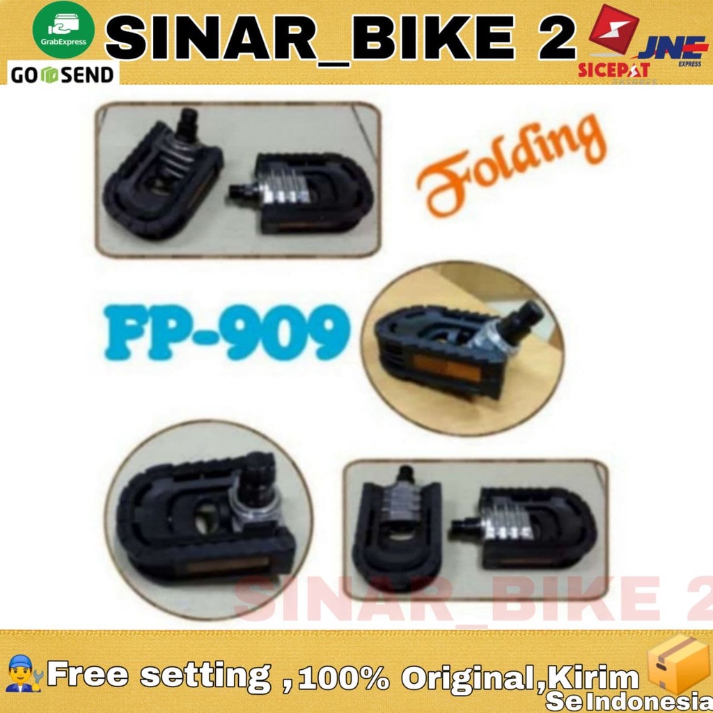 UNITED FP-909 Pedal Lipat Sepeda PVC