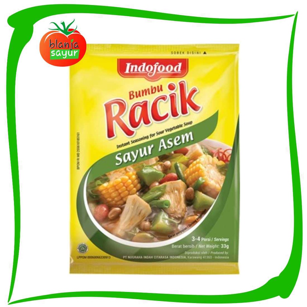 

Indofood Bumbu Racik Sayur asem 33gr