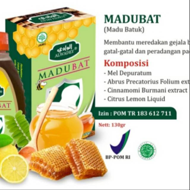 

MADUBAT - Madu Batuk Alwadey 130gr original
