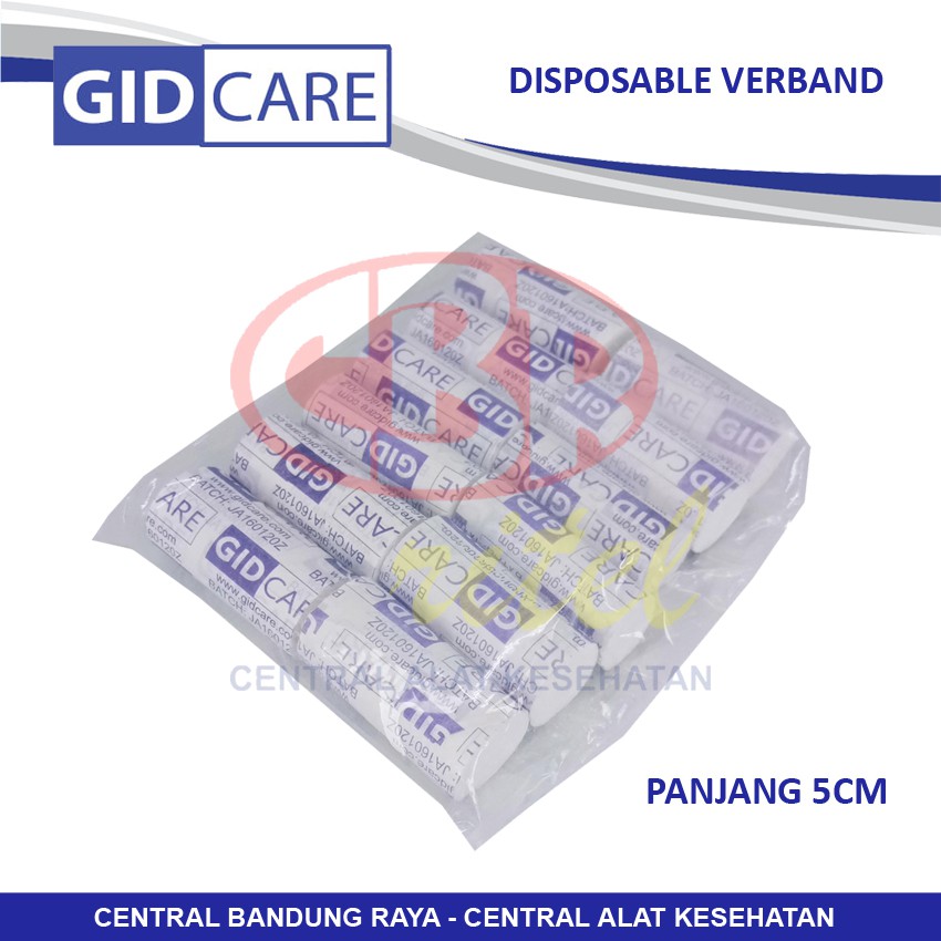 GIDCARE Kasa Pembalut Perban / Verband Panjang 5cm x 4Yards