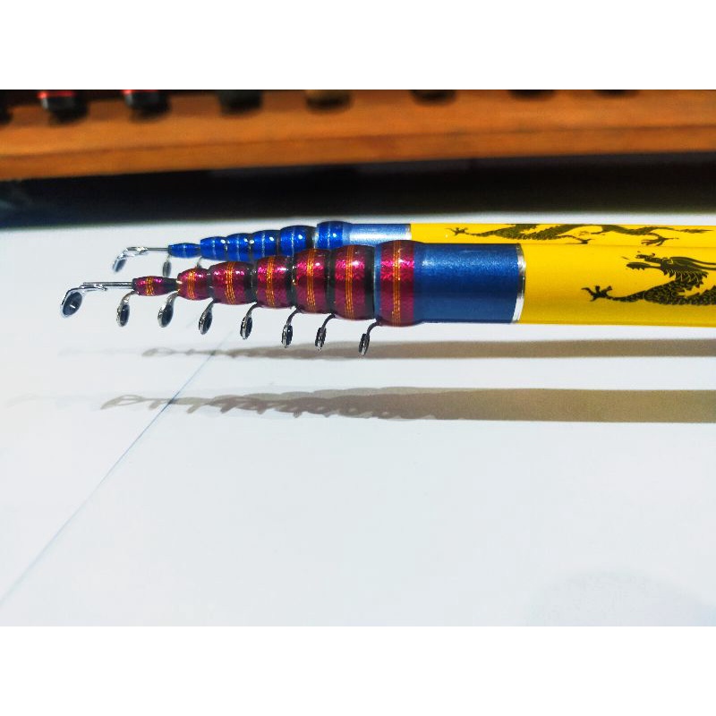 Joran Tegek Kolong Oregon Naga Hitam 360 450 Siap Pakai