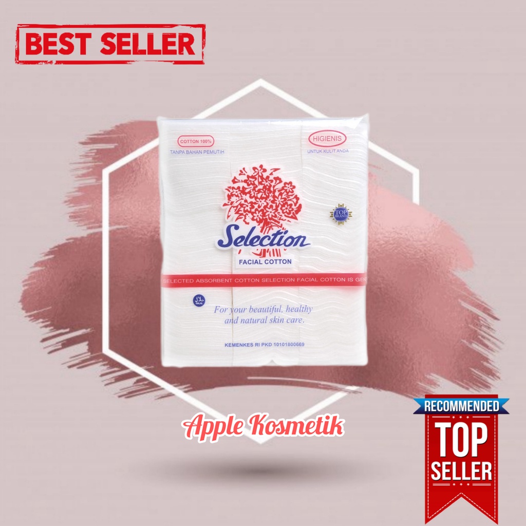 KAPAS SELECTION / KAPAS WAJAH CATTON/  Kapas Selection Facial Cotton -  Baru ORIGINAL