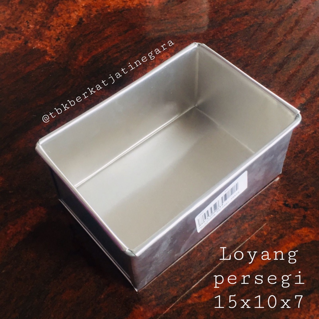 Loyang Persegi Tinggi 7 cm