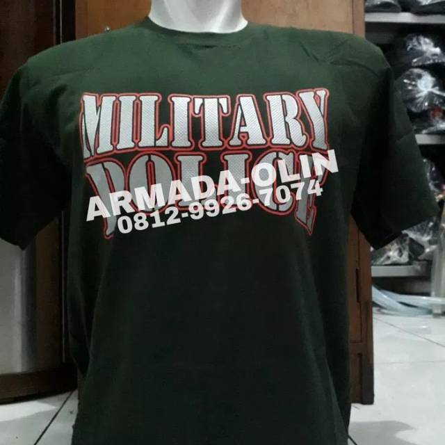 kaos katun military police-kaos pm-kaos military