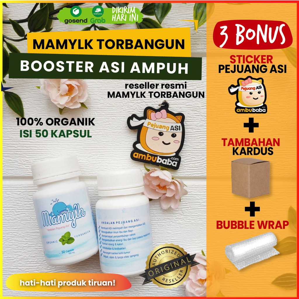 Mamylk Torbangun Kapsul Booster ASI Pelancar ASI