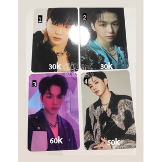 photocard kang daniel magenta