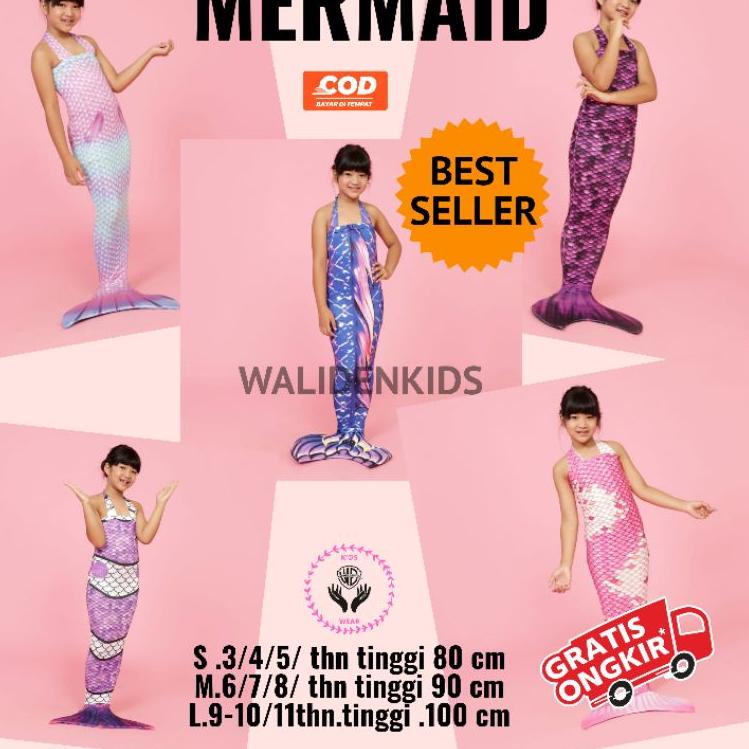 P#I baju mermaid baju renang mermaid kostum mermaid baju duyung baju renang putri duyung kostum putr