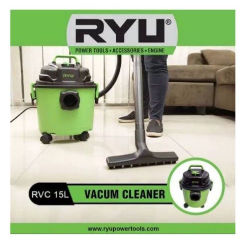 RYU Vacuum Cleaner 3 Mode RVC 15 Ltr Sedot Basah Kering 650 W