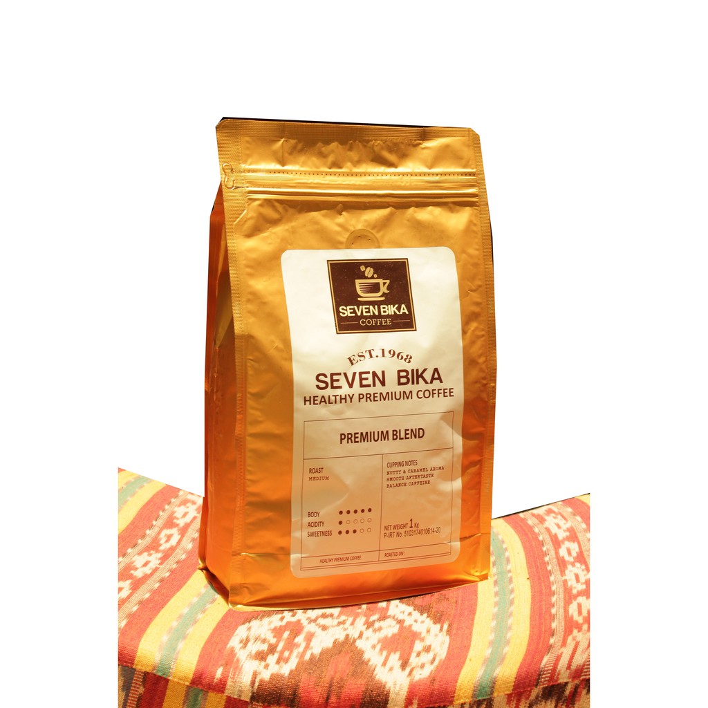 

Seven Bika Horeca Premium Blend 1 Kg [Bubuk/Biji]