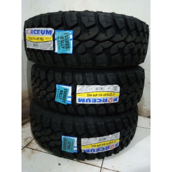 Ban Mobil Kijang Offroad 27 x 8,5 R14 C 6 PR Forceum MT08 Ban Ring 14 Offroad R14 27/85/14