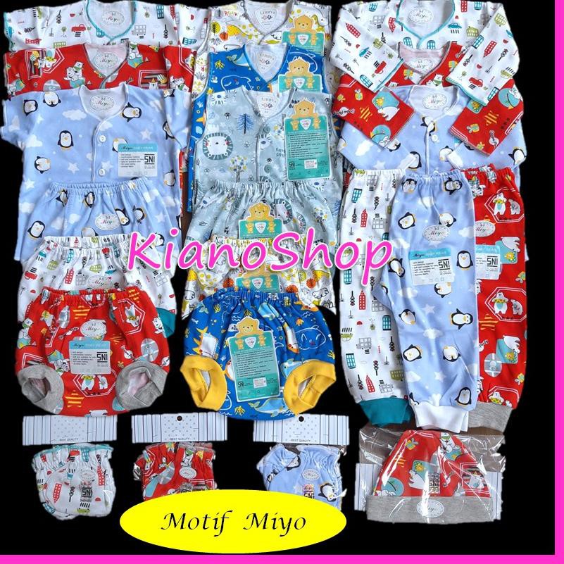  PAKET  HEMAT BAJU  BAYI  LIBBY SNI BAJU  BAYI  BARU LAHIR 