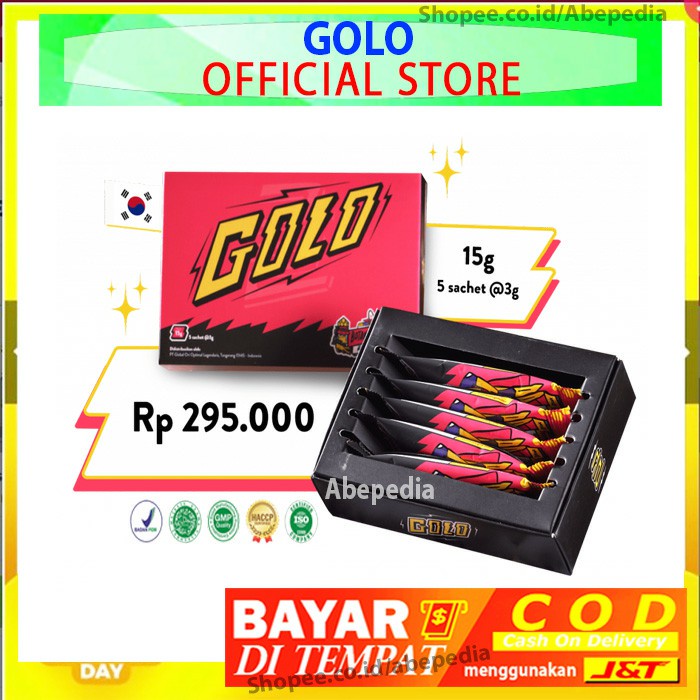 (BISA COD) GOLO GINSENG ORIGINAL Minuman Botanical Pria