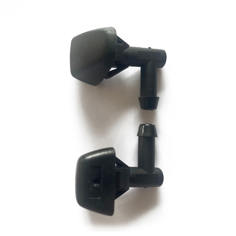 Cre 2pcs Nozzle Spray Jet Washer Wiper Kaca Depan Mobil 30655605 Casing Untuk S60 V70 XC70