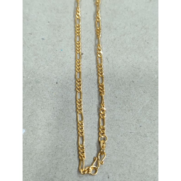 kalung paper clip 8 gram emas muda