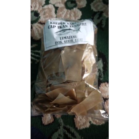 

krupuk puli mentah