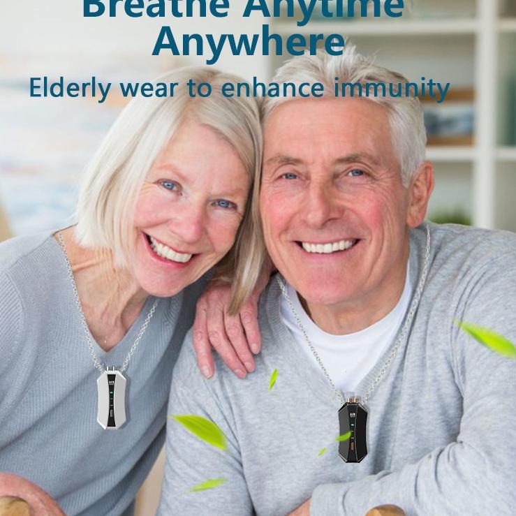 [KODE 79LUA] JAMAY Air Purifier M10 Air Purifier Necklace Personal Mini Wearable Air Purifier Negati