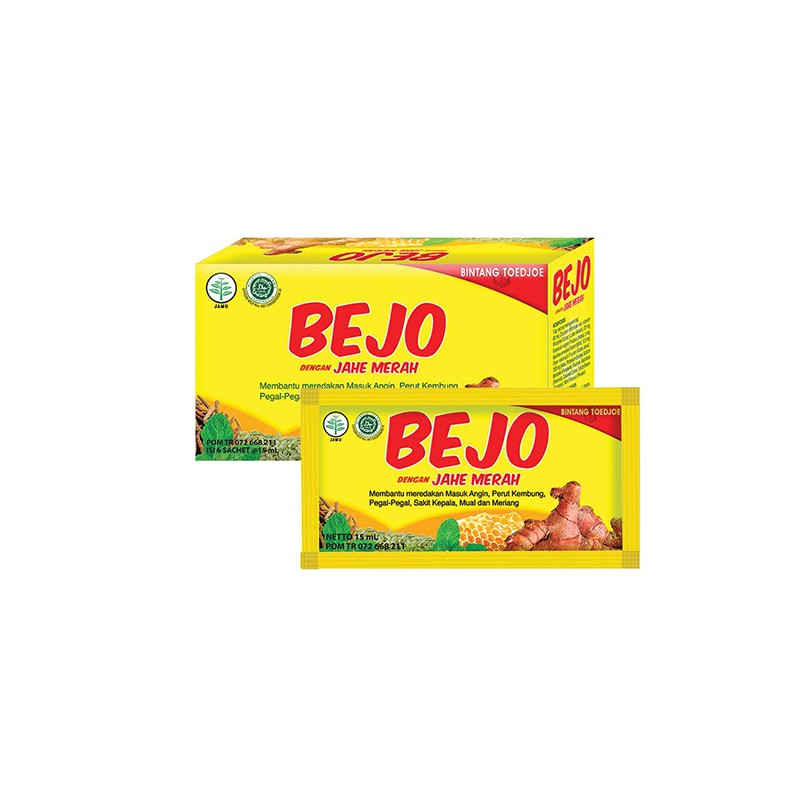 [BOX] Bejo Jahe Merah 1 Box isi 12 sachet