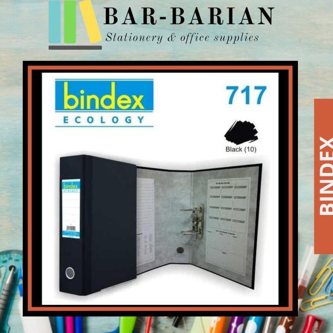 

CUCI GUDANG ODNER BINDEX 717 FOLIO MURAH / ODNER FOLIO BINDEX 717 - Hitam