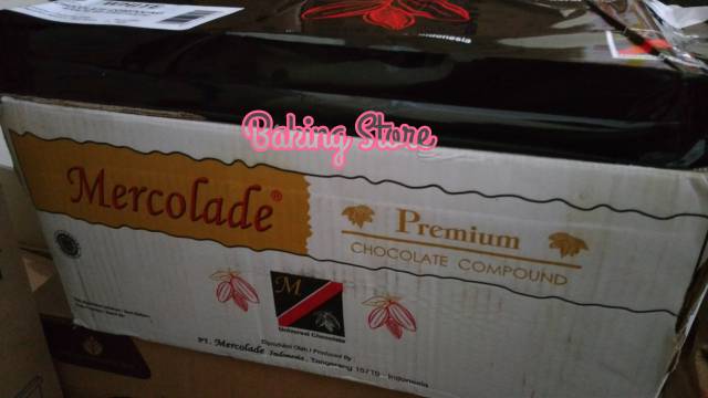 Cokelat Putih Batang - Chocolate Compound Mercolade White 5kg -Gosend Only!!