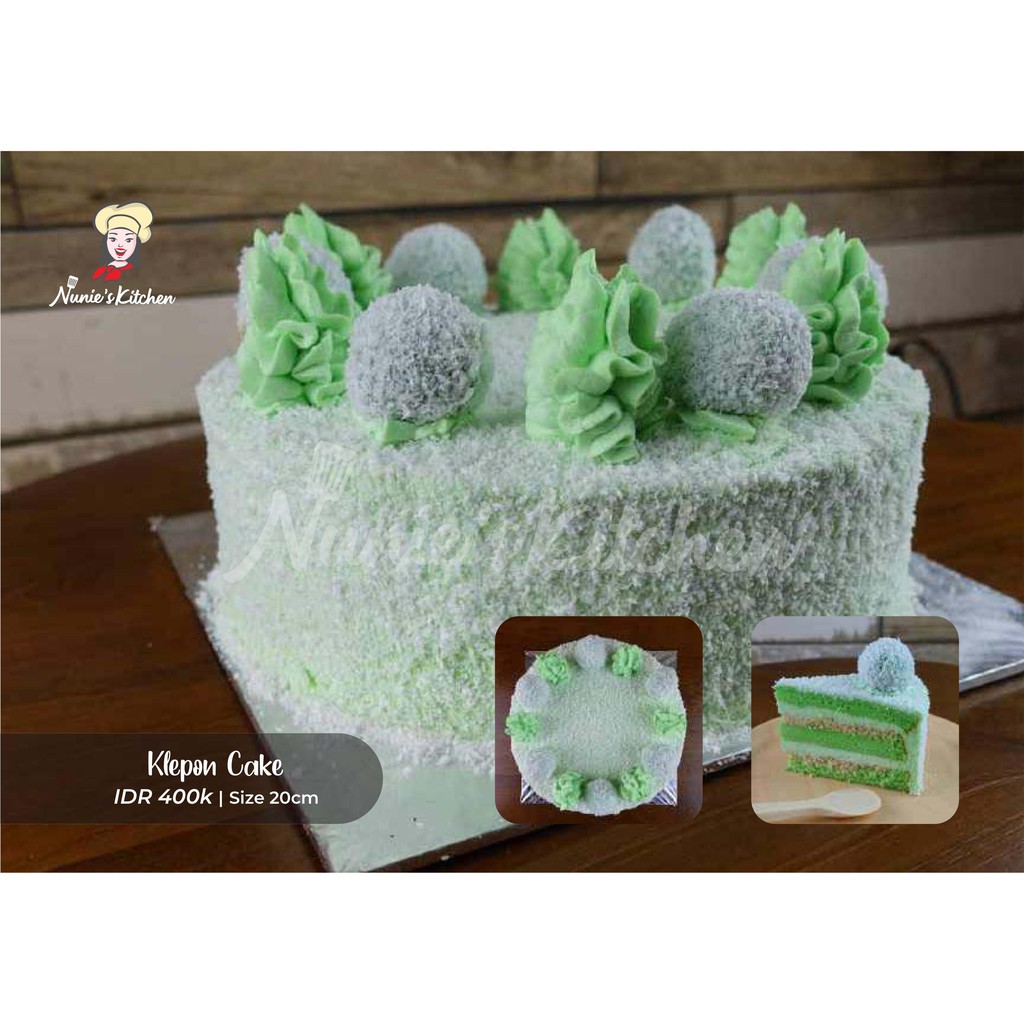 

Klepon Cake