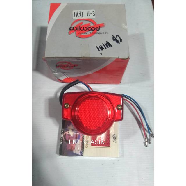 Lampu stop belakang stopan cb mini stoplamp Honda dream