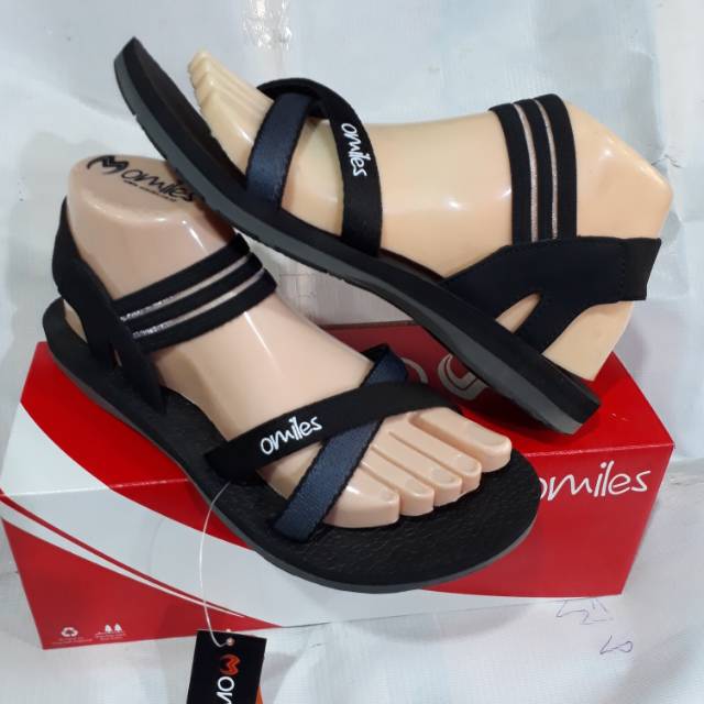 Sandal gunung wanita terbaru Omiles nagita original