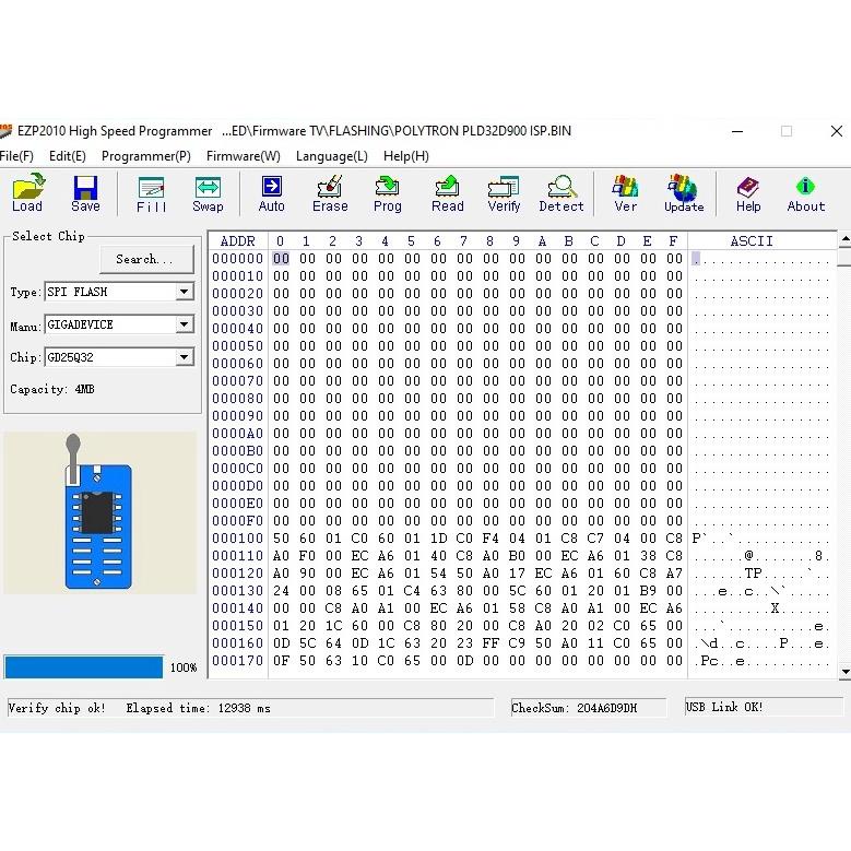 Ic Eeprom Include Firmware Tv Led Polytron Siap Pakai