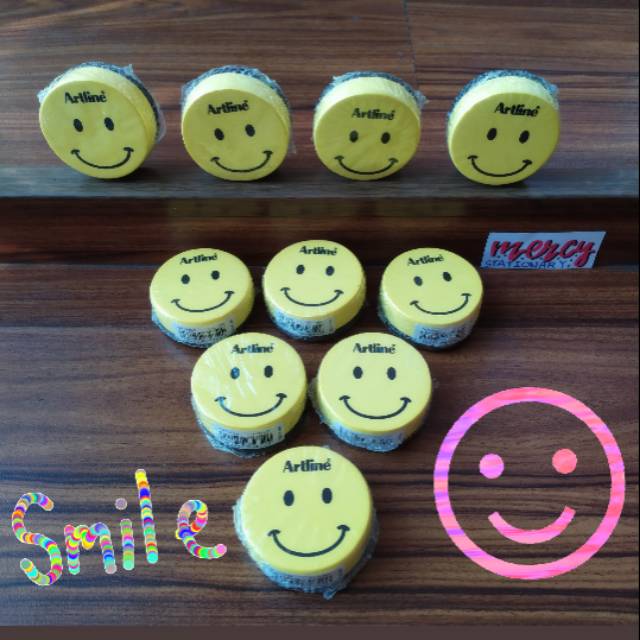 

Eraser Whiteboard Magnet Smile Artline