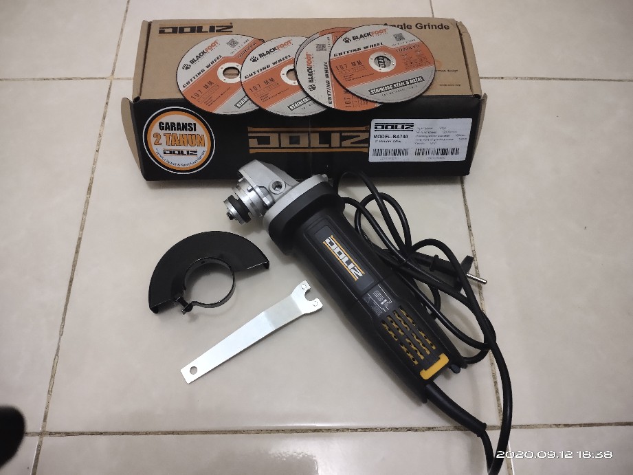 Doliz Ba 730 Mesin Gerinda Tangan 4 Inch - Angle Disc Grinder Ba730