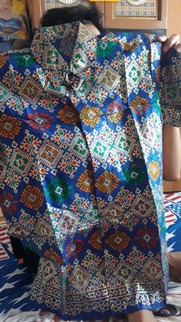 Maura Couple - Sania Ruffle Batik Couple Ori Ndoro Jowi Dnt Garansi Termurah Shopee - Couple Family