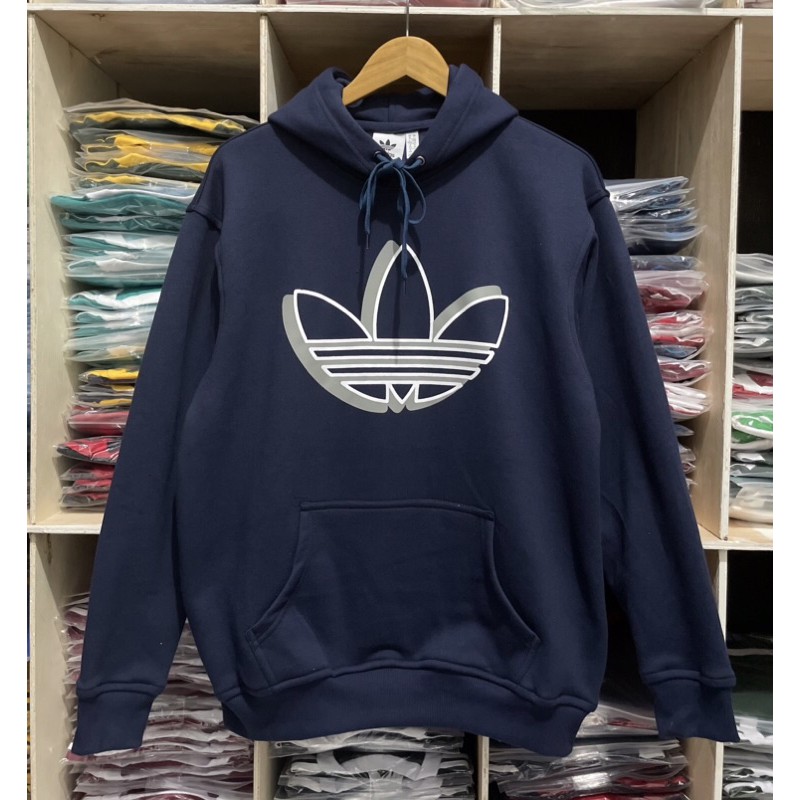 Hoodie Adidas Trefoil Navy