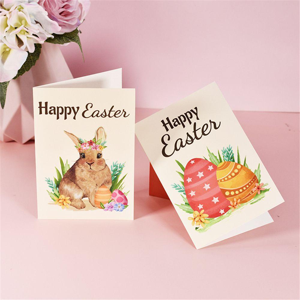 Solighter Easter Cards Kit 24pack Perlengkapan Paskah Spring Note Card Dengan Amplop