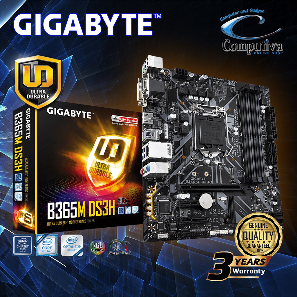 Gigabyte B365M DS3H Motherboard Micro ATX