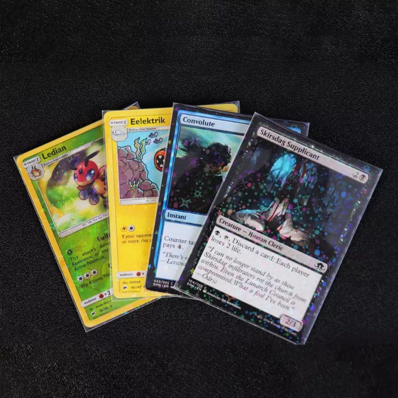 Sleeve ECER (1pcs/5pcs) Photocard Pokemon Mtg Vanguard Yugioh Boardgame Digimon