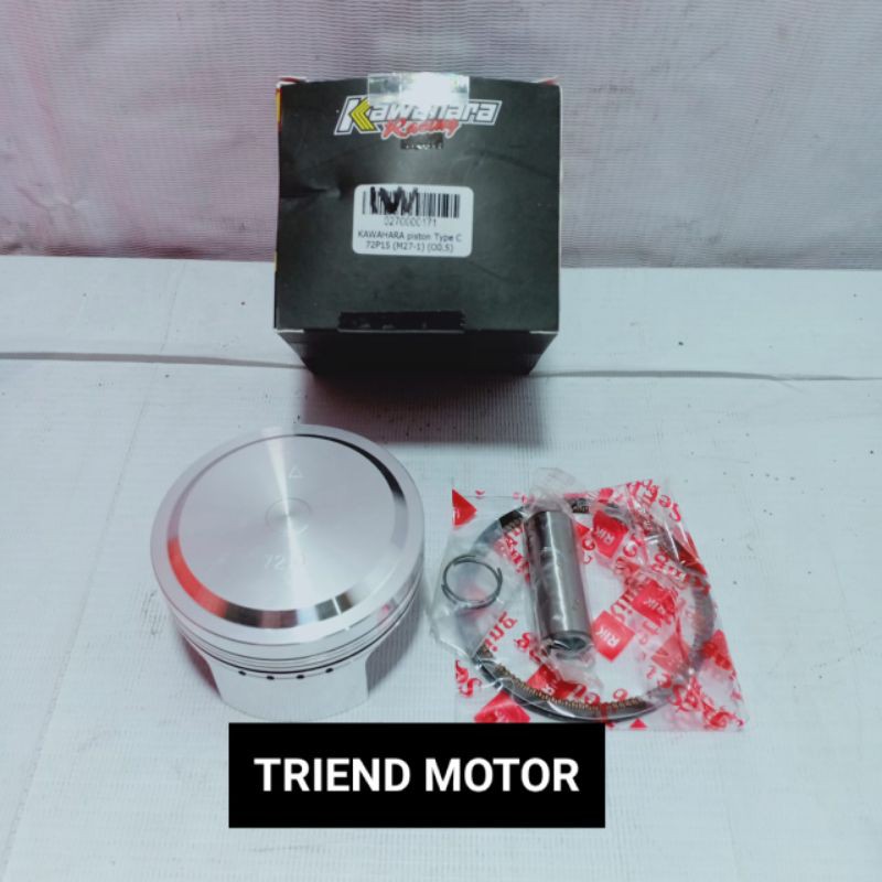 Piston Seher Kawahara 54 Pin 15 58 Pin 15 58,5 Pin 15 59 Pin 15 60 Pin 15 65 Pin 15 66 Pin 15 67 Pin