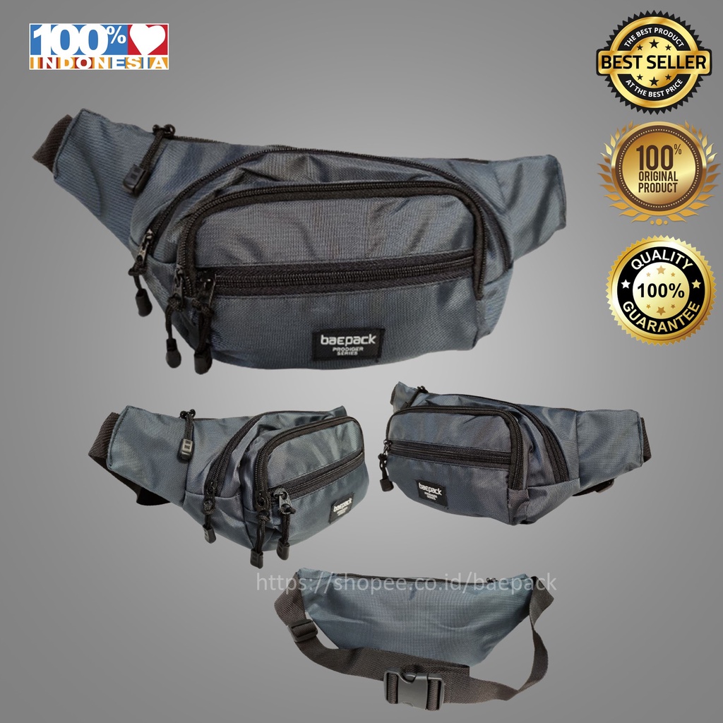 Tas Premium WaistBag Oval Pria dan Wanita Baepack