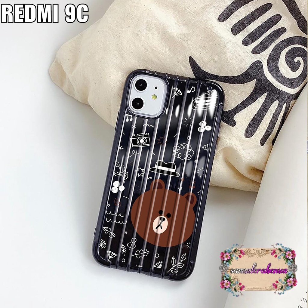 SS015 SOFTCASE BEAR xiaomi redmi 4a 3 5a 6a 8a 8 9a 9c 9 poco m2 SB1255