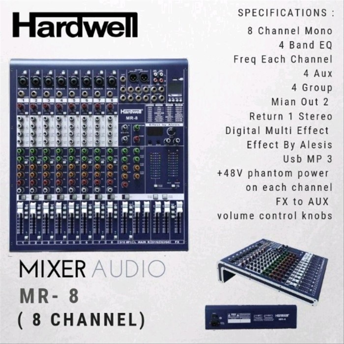 MIXER HARDWELL MR 8