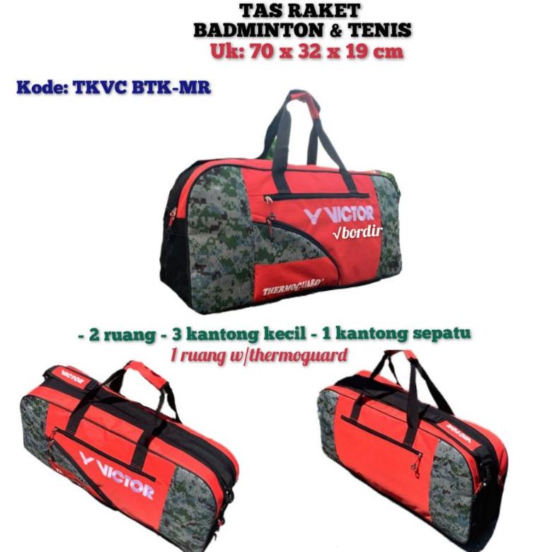 [[BISA COD]] Tas raket badminton KOTAK VICTOR NEW ARRIVAL TERPERCAYA