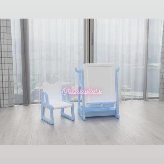 

Papan Tulis Whiteboard Standing Anak + Kursi
