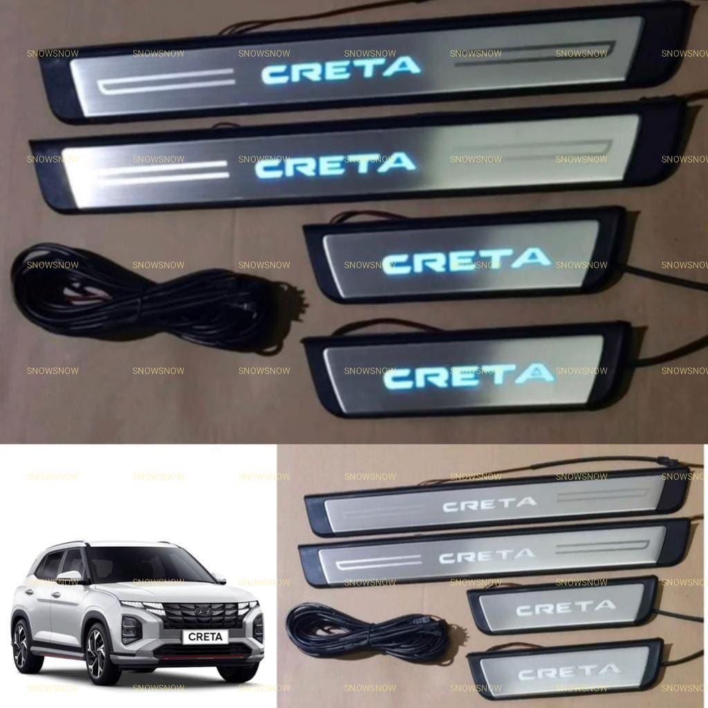 Sillplate Samping Hyundai Creta 2022 Activo Lampu LED Non