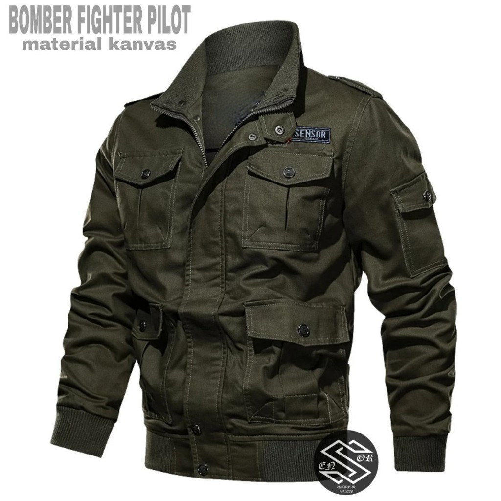 JAKET BOMBER PARKA MILITARY PRIA