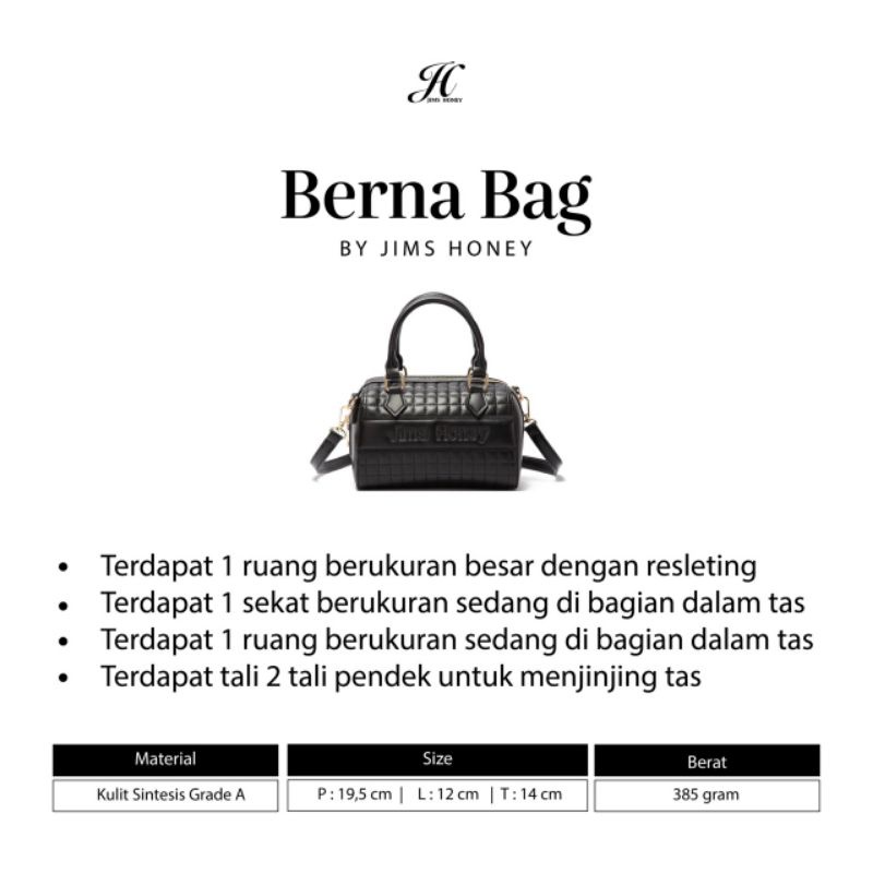 BERNA PROMO BAG JIMSHONEY TENTENG JINJING SLING BAG