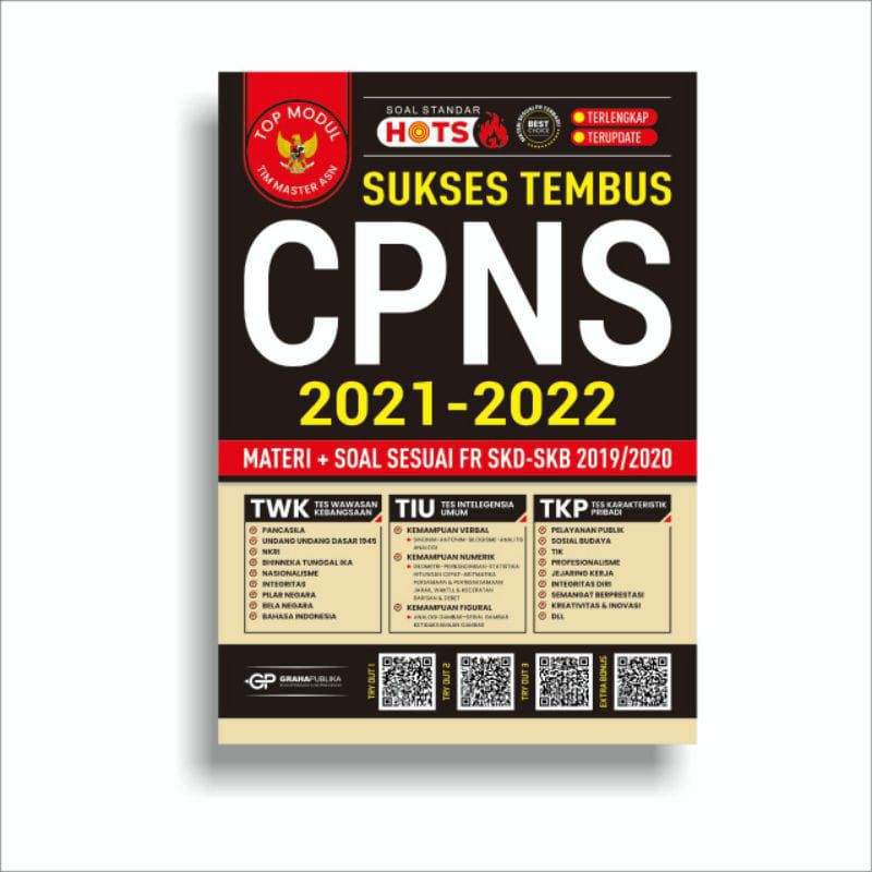 Buku CPNS 2021 - 2022 | SUKSES TEMBUS CPNS 2021-2022