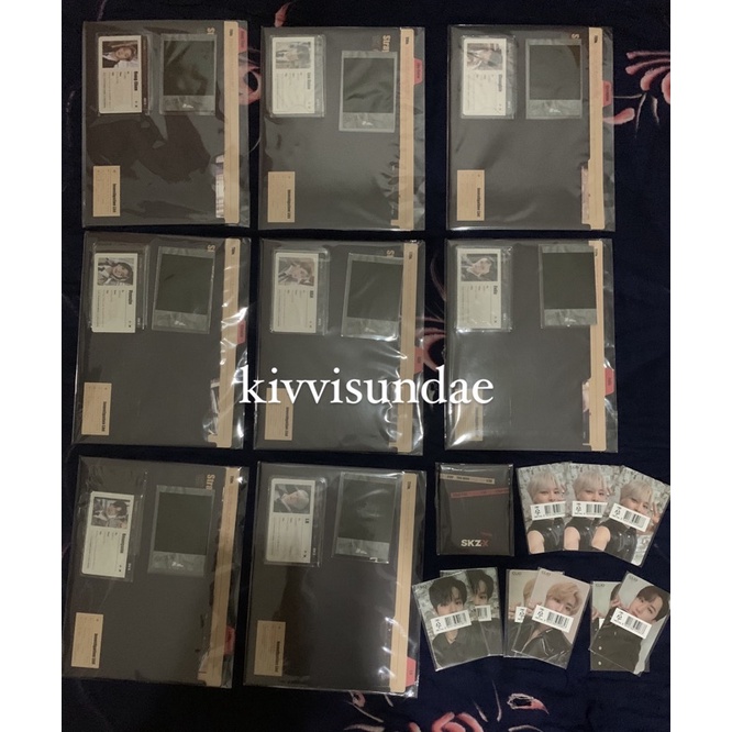 Id Card Stray Kids Skz-x with pob random sealed, id card sealed