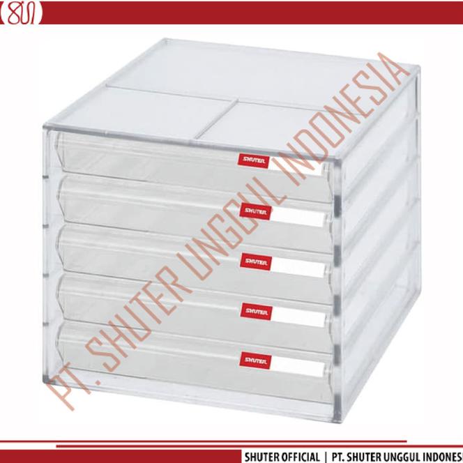 

DD-105P SHUTER FILING CABINET RAK BUKU PLASTIK - Putih