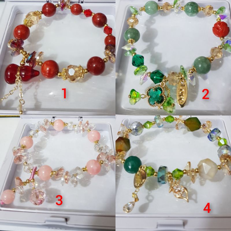 Gelang Batu Kristal Giok GK0101